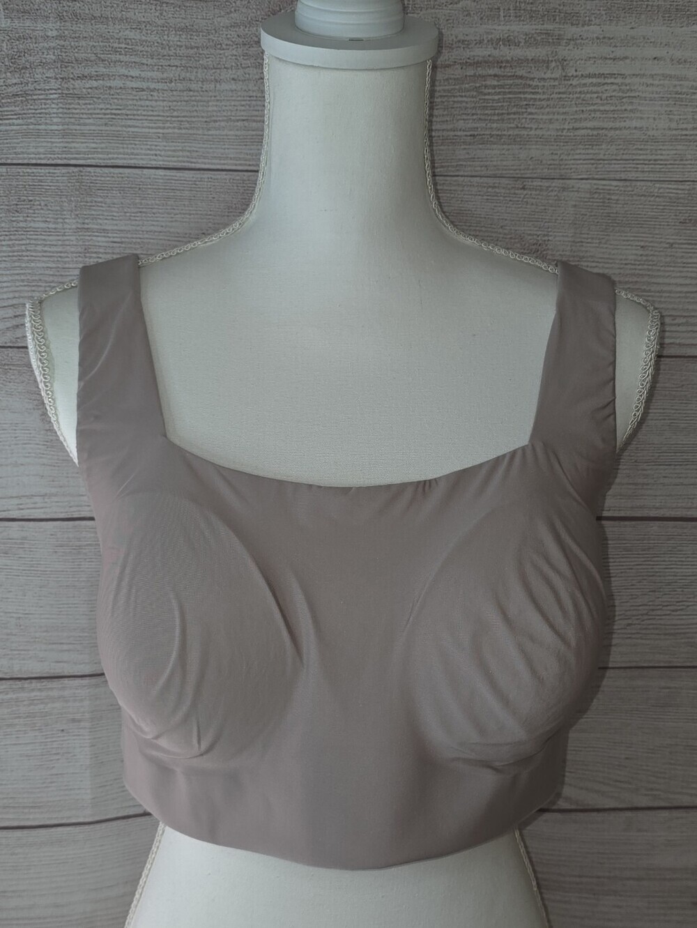 No Boundaries Wire-Free Bonded Square Neck Bralette Size XXXL (Juniors)